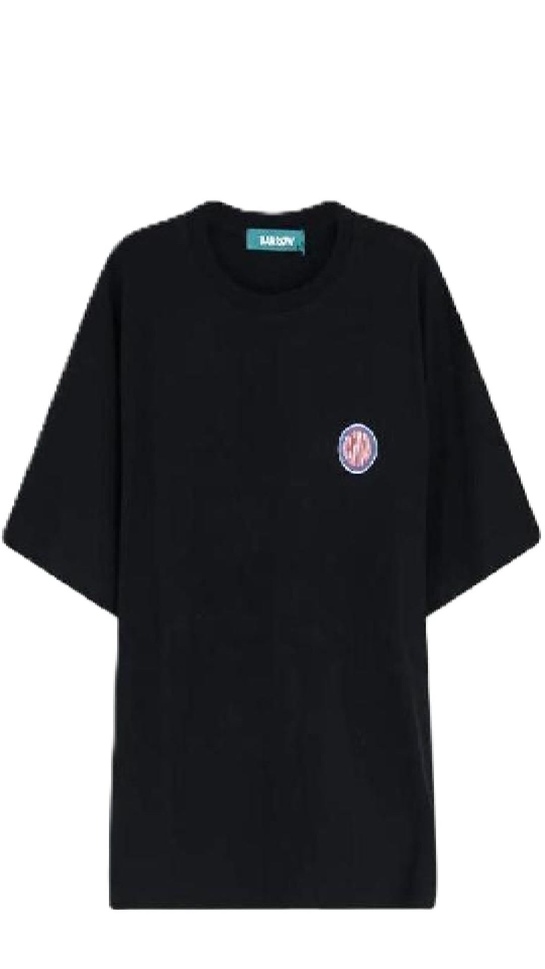 Camiseta amplia con estampado gráfico
