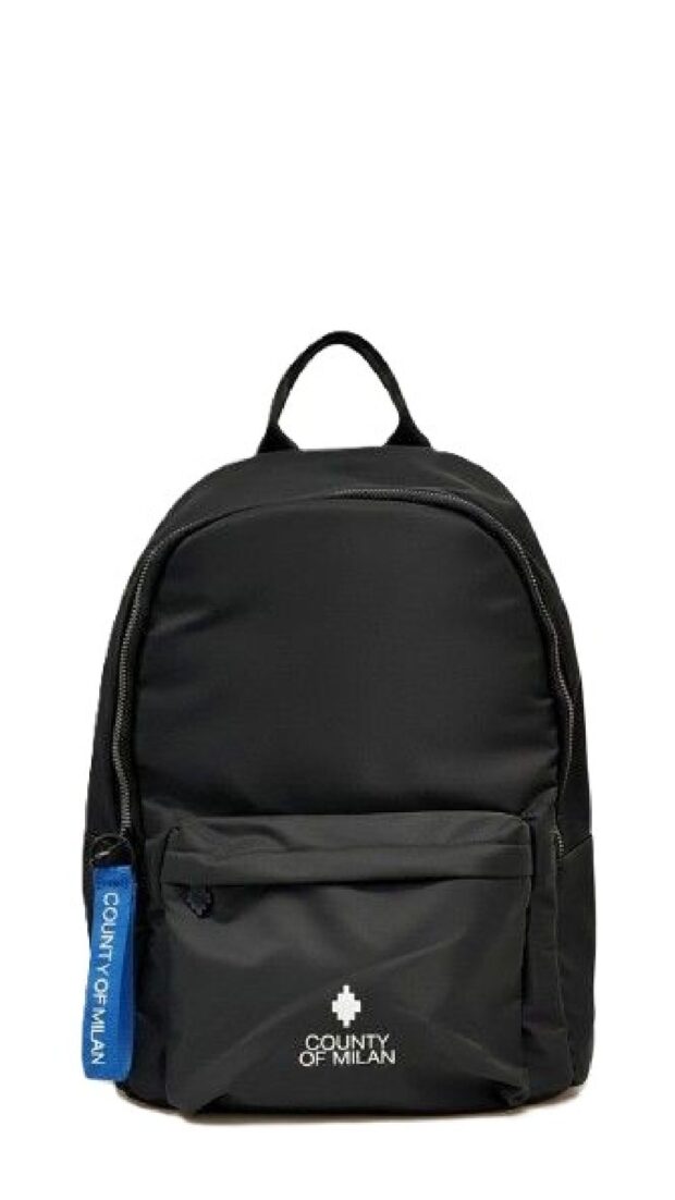 Mochila de nylon con estampado del logotipo