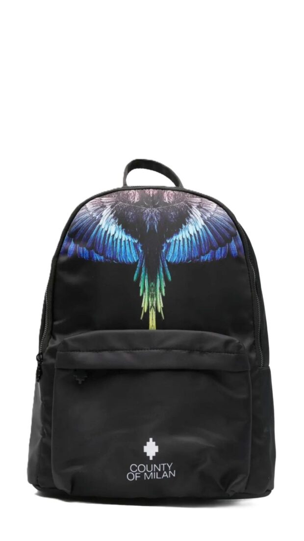 Mochila de nylon con estampado