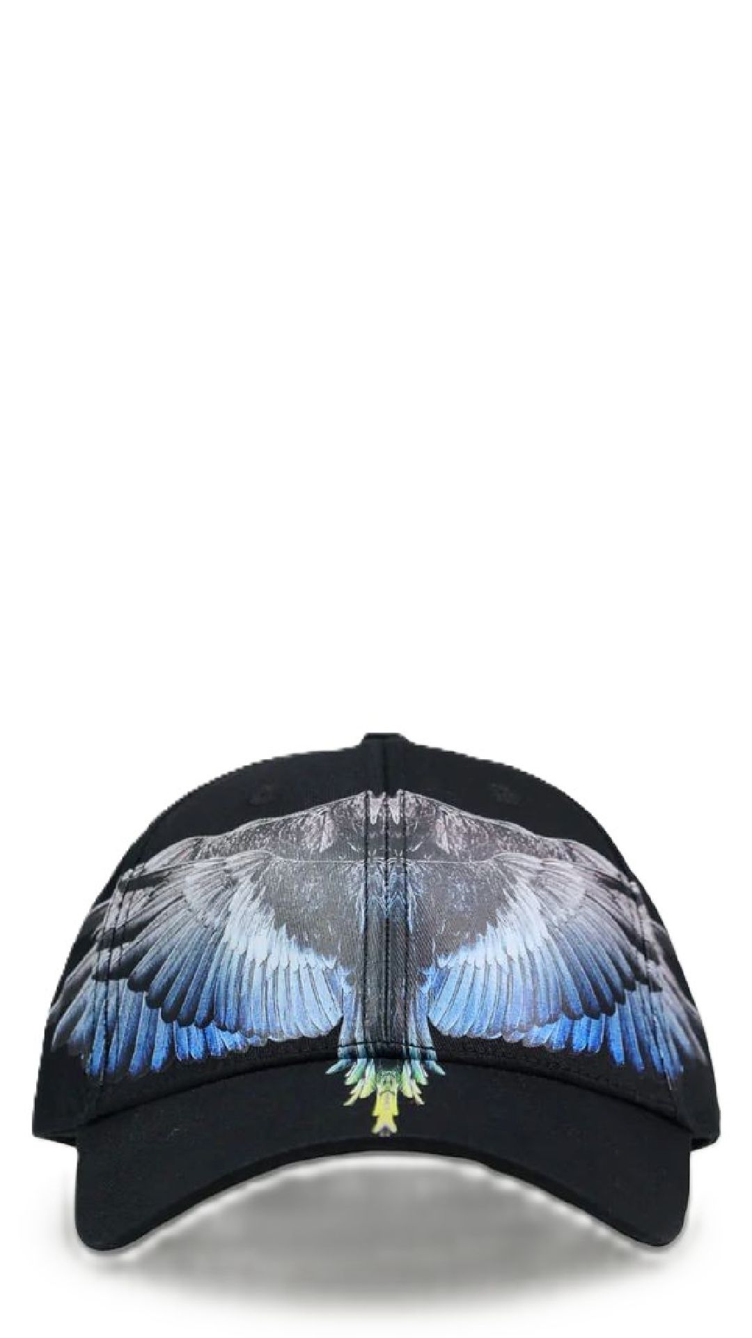 Gorra de algodón con estampado y logo bordado