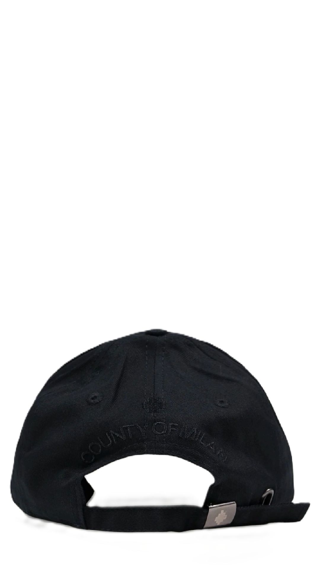 Gorra de algodón con estampado y logo bordado