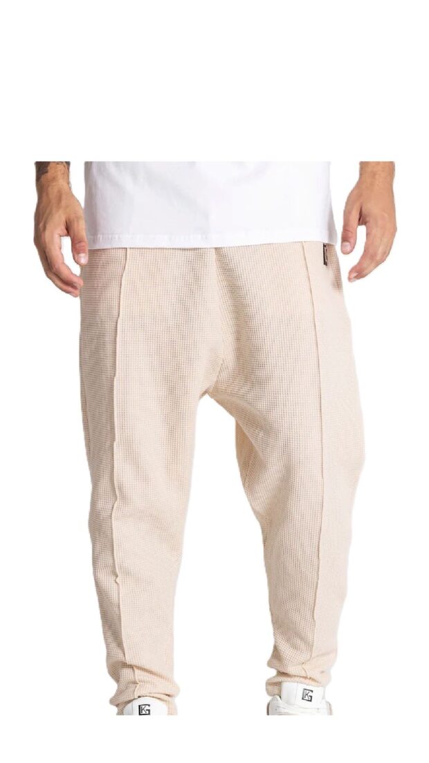 Pantalón baggy de piqué