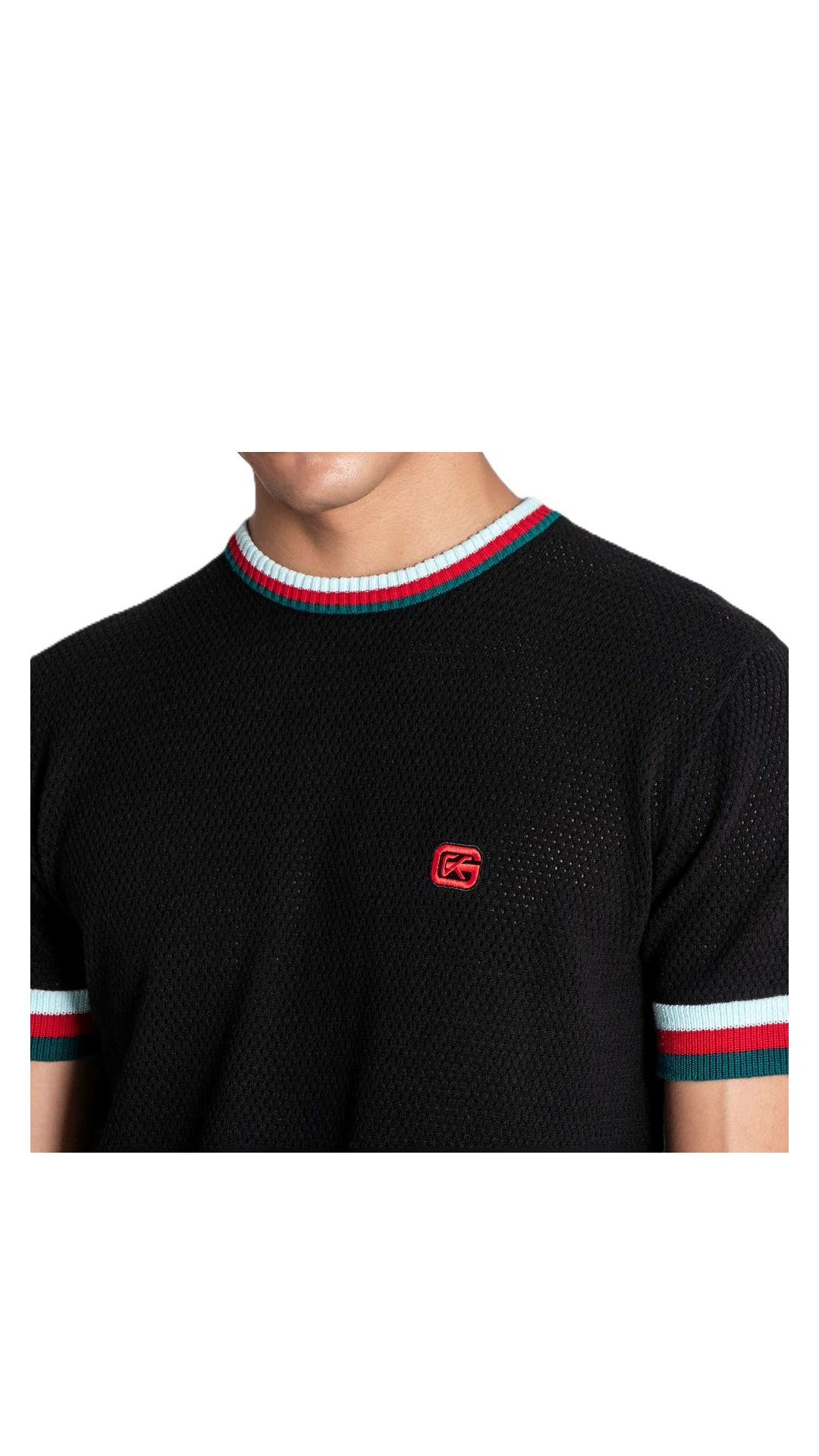 Jersey de punto algodón de rejilla