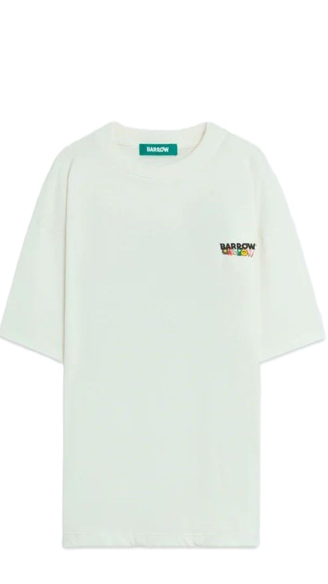 Camiseta amplia con estampado gráfico