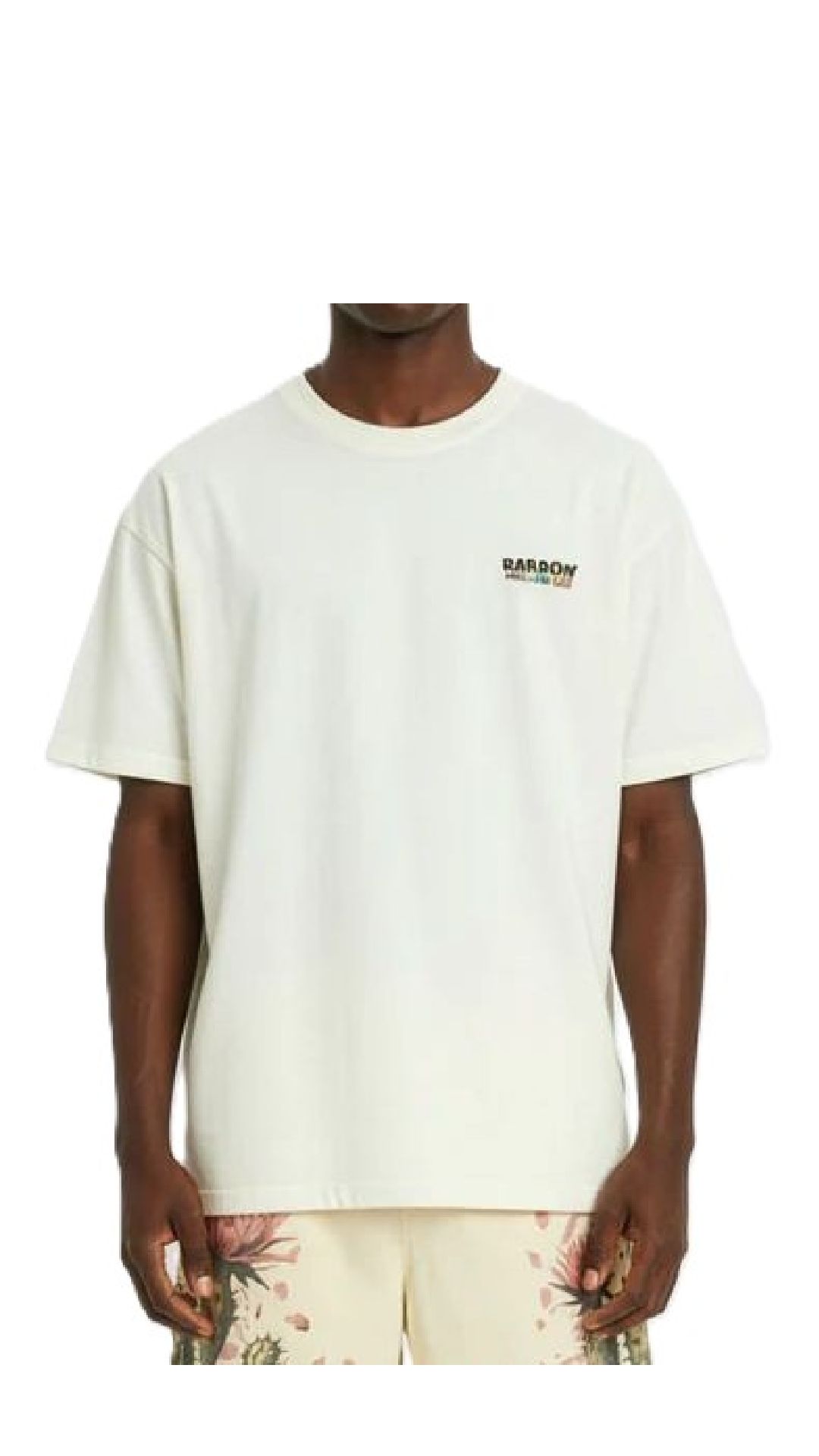 Camiseta amplia con estampado gráfico