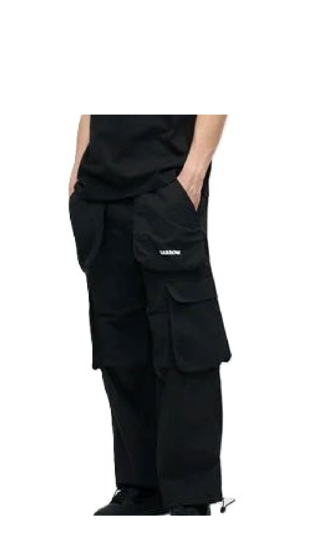 Pantalón cargo holgado con logotipo