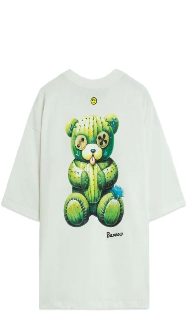 Camiseta amplia con estampado gráfico
