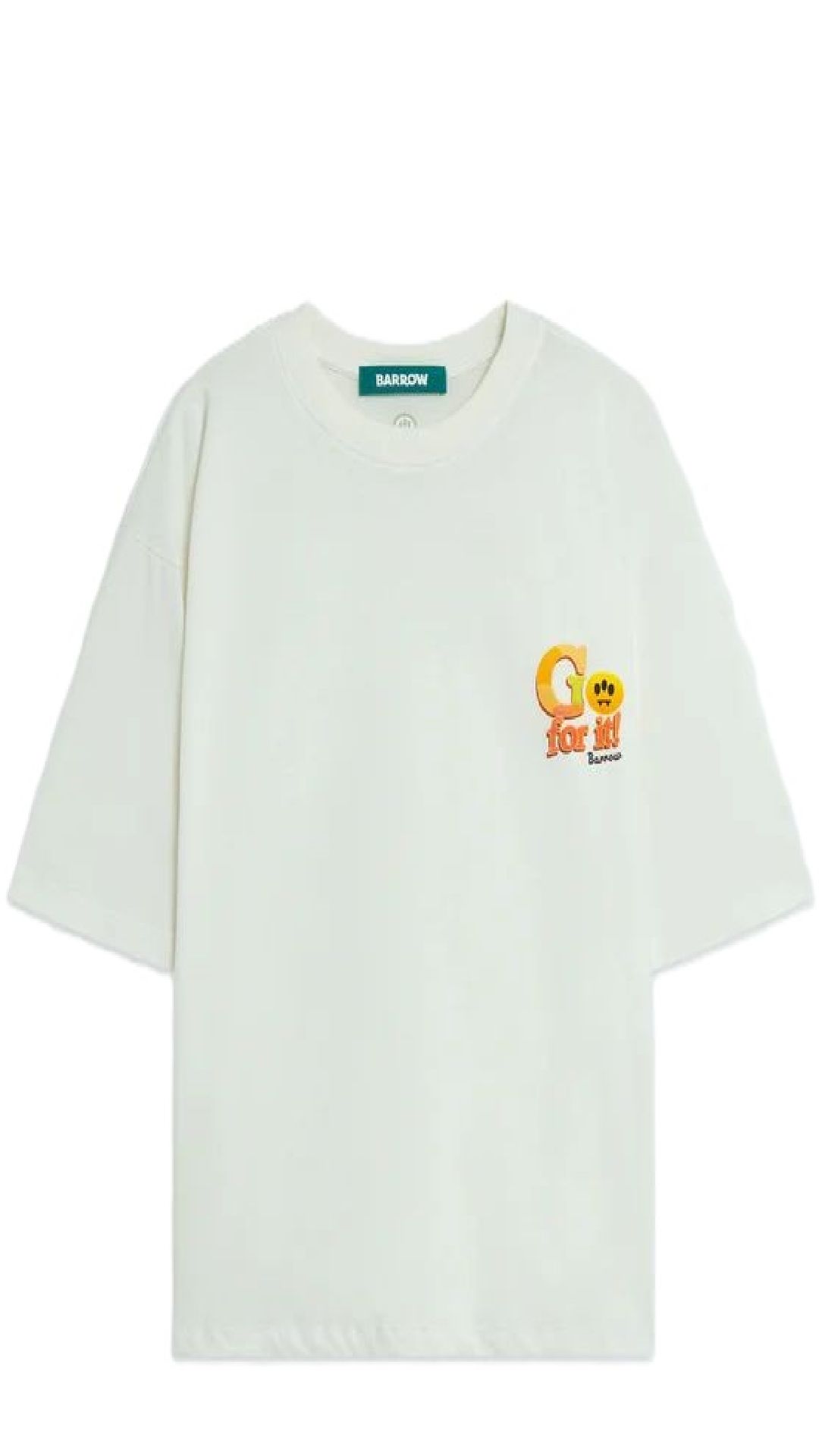 Camiseta amplia con estampado gráfico