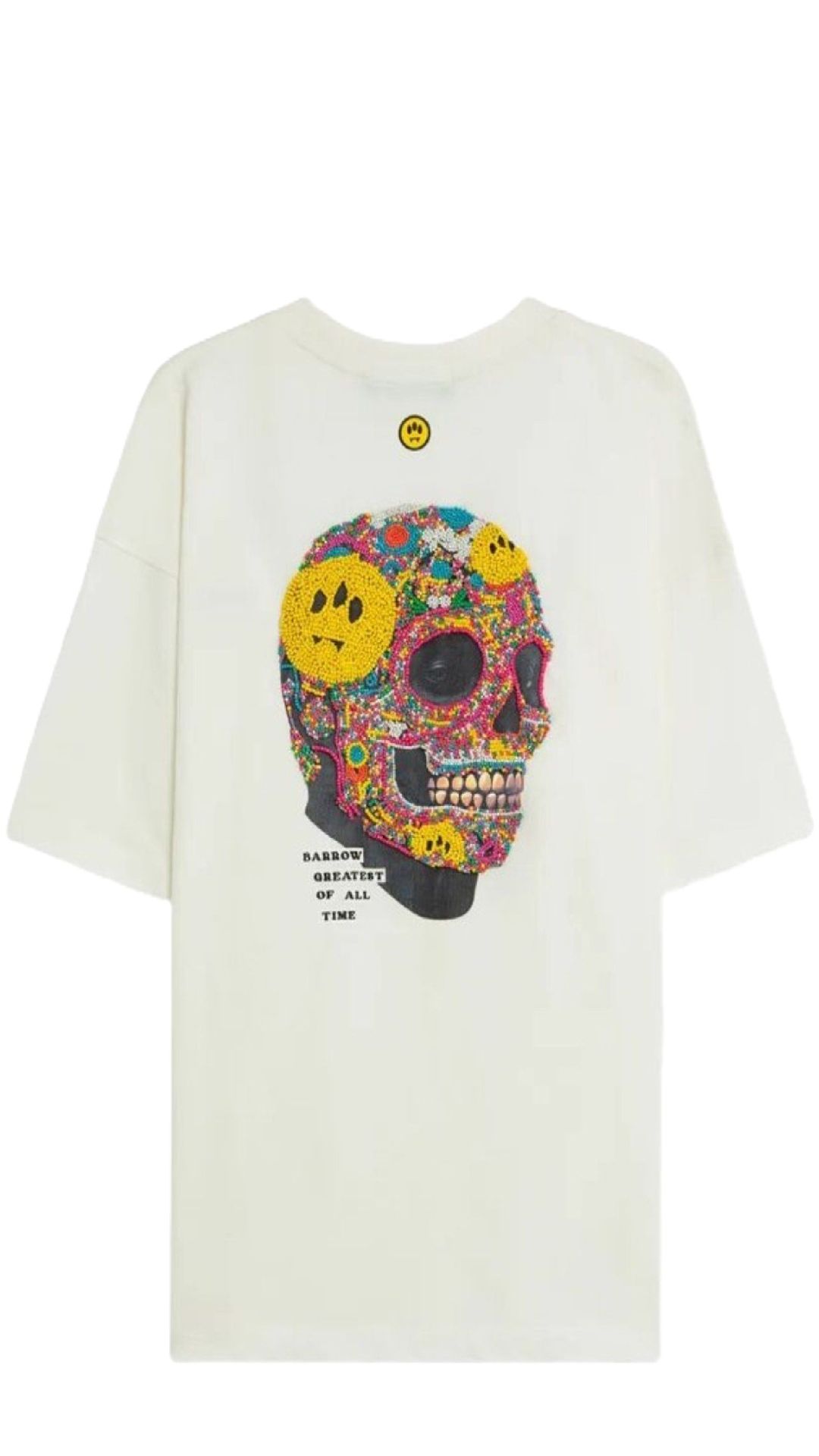 Camiseta amplia con estampado gráfico