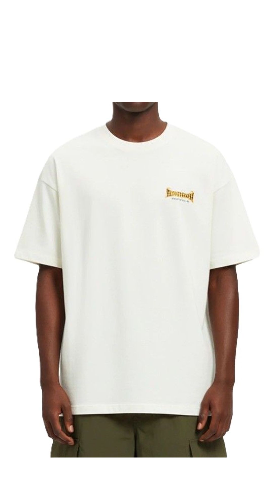 Camiseta amplia con estampado gráfico