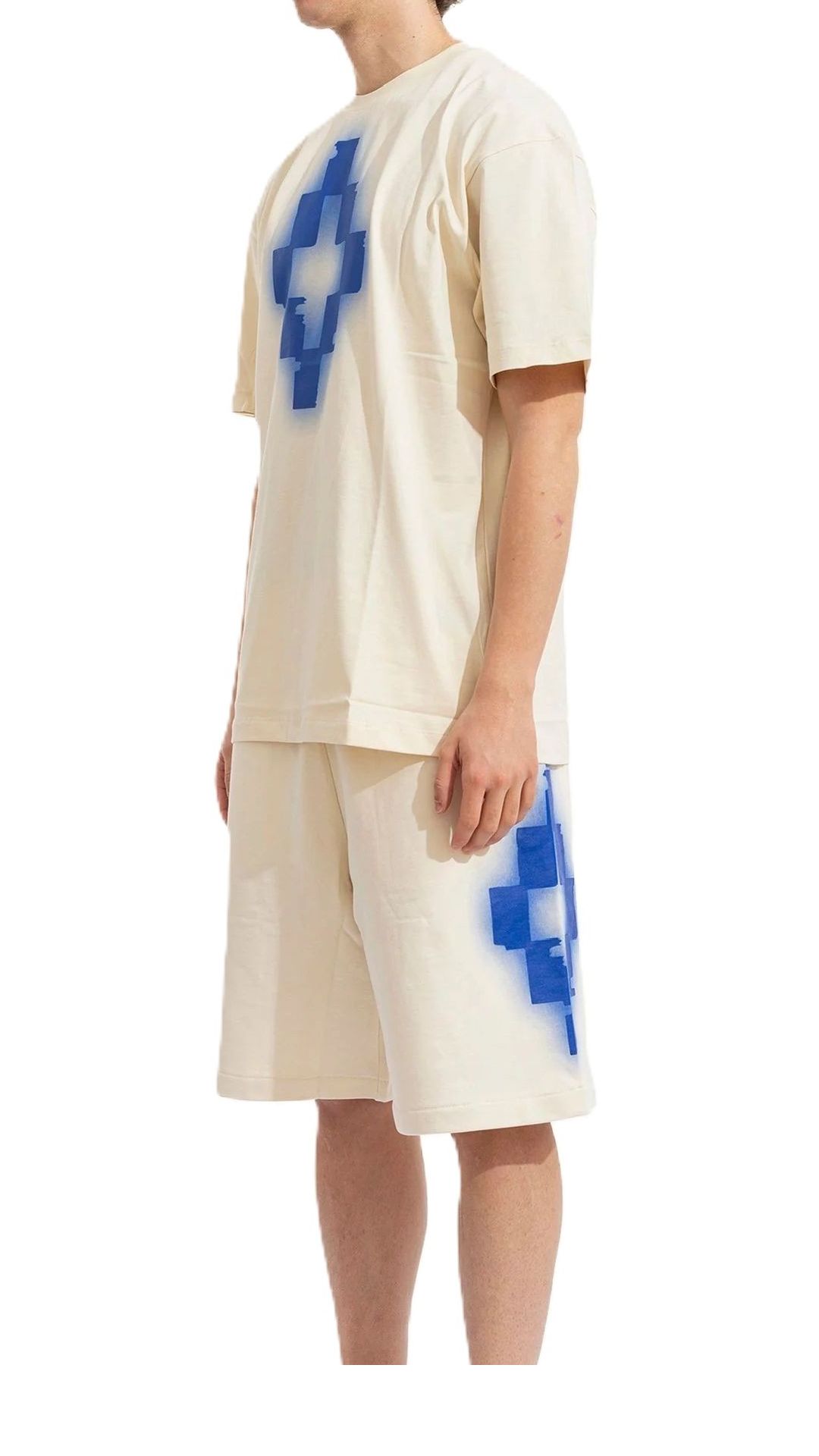 Camiseta holgada de algodón con estampado