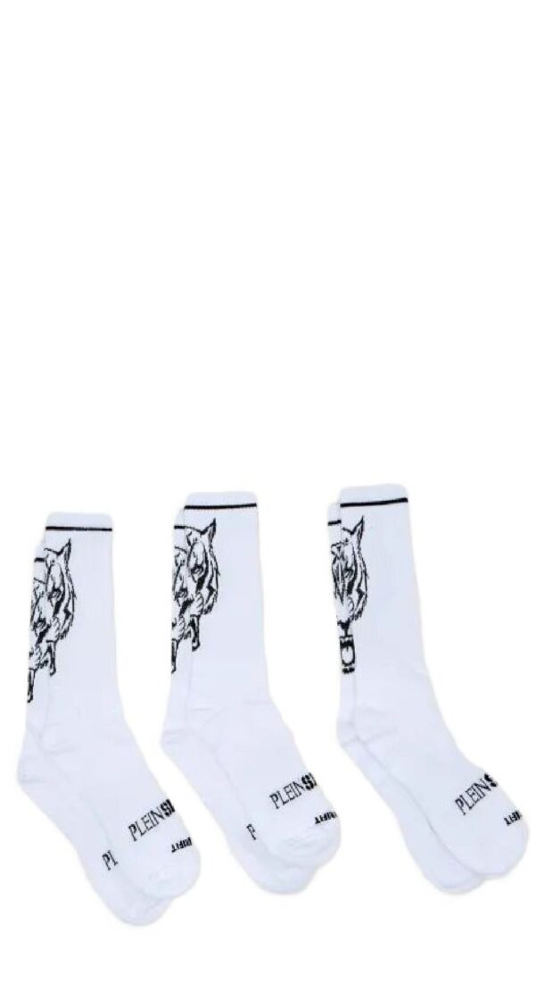 Calcetines Tiger pack de 3 color blanco