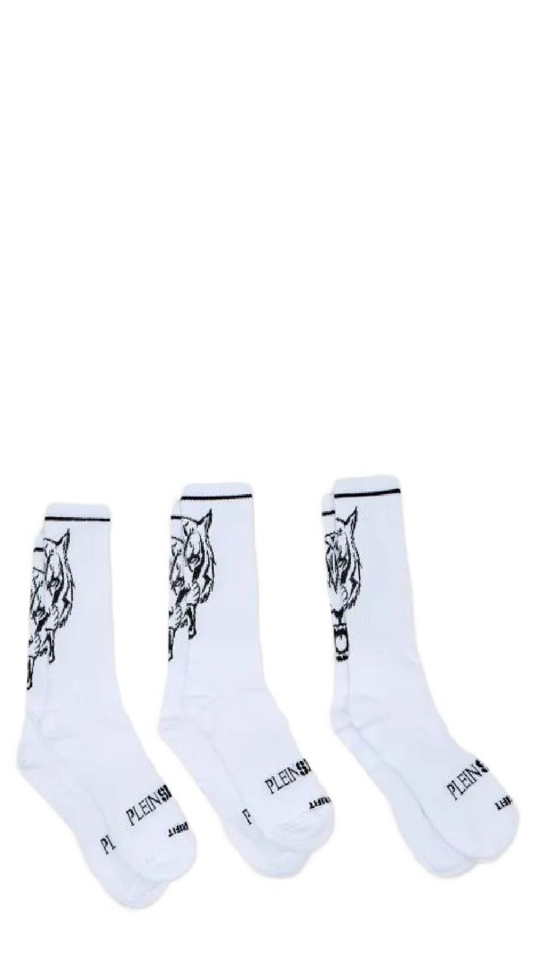 Calcetines Tiger pack de 3 color blanco