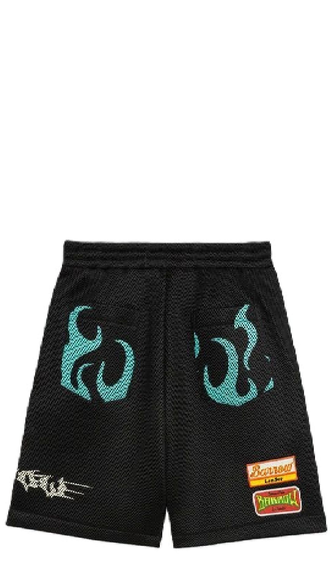 Pantalones cortos deportivos de tejido técnico estampado