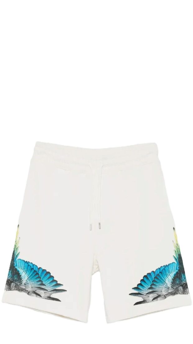 Bermudas holgadas de algodón con estampado