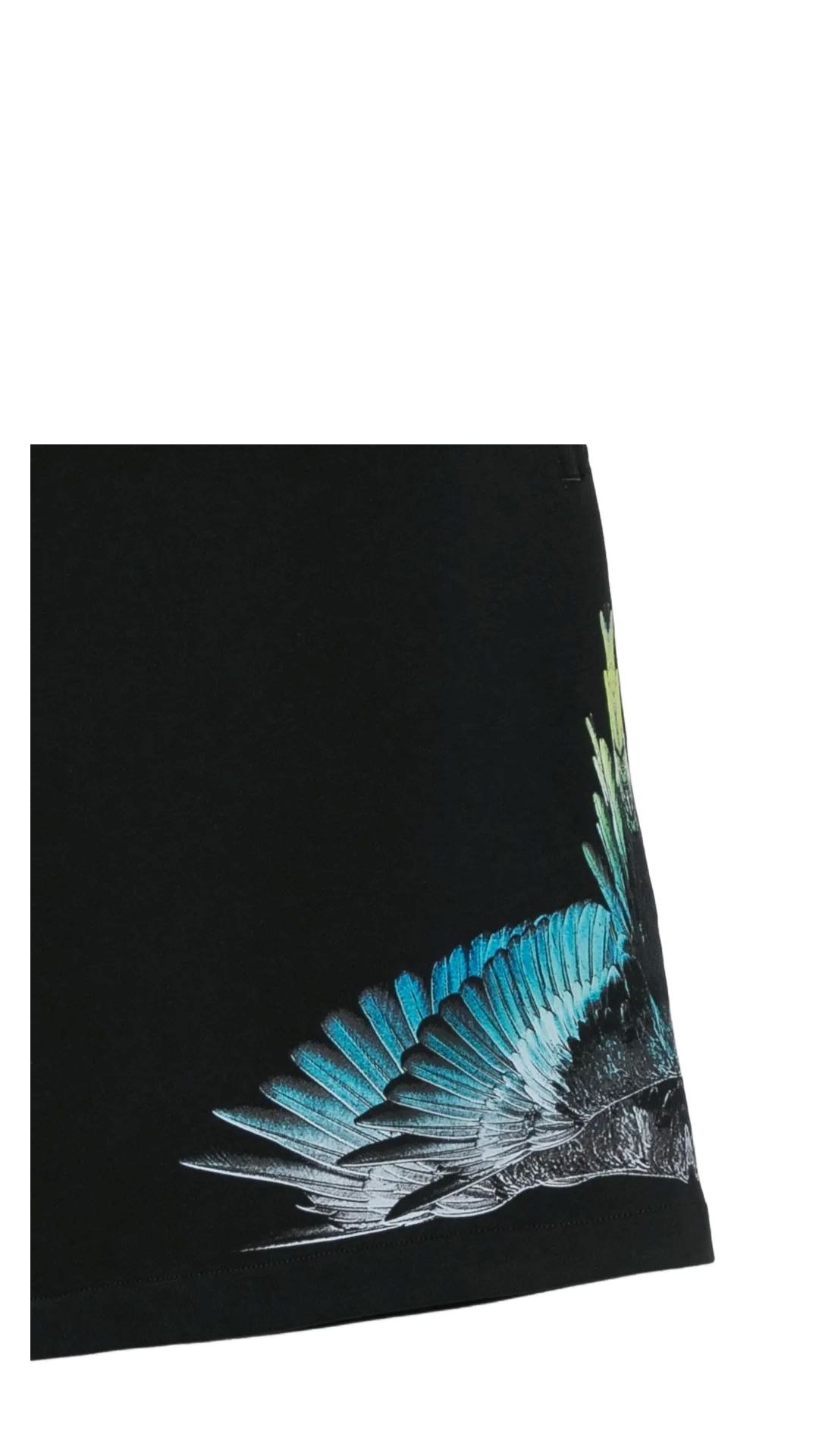 Bermudas holgadas de algodón con estampado
