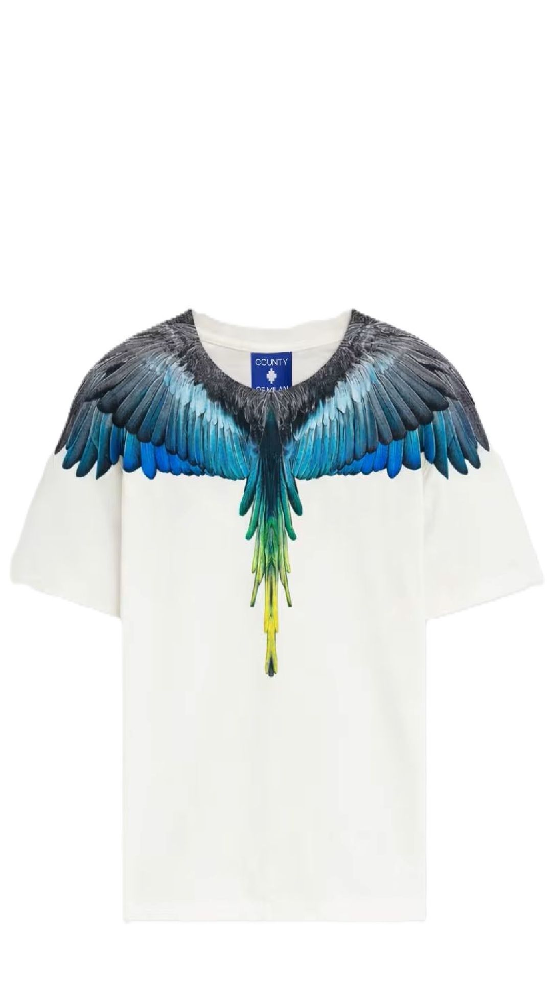 Camiseta holgada de algodón con estampado