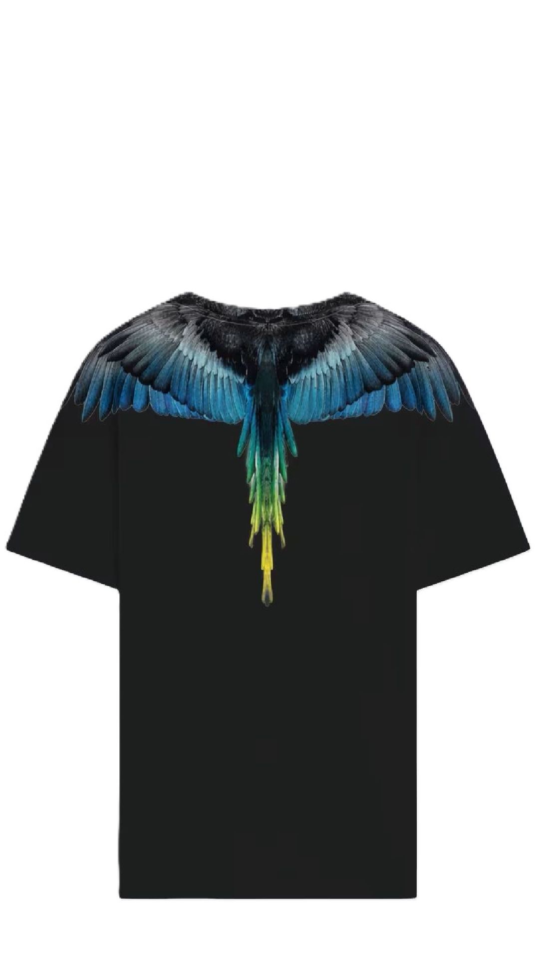 Camiseta holgada de algodón con estampado