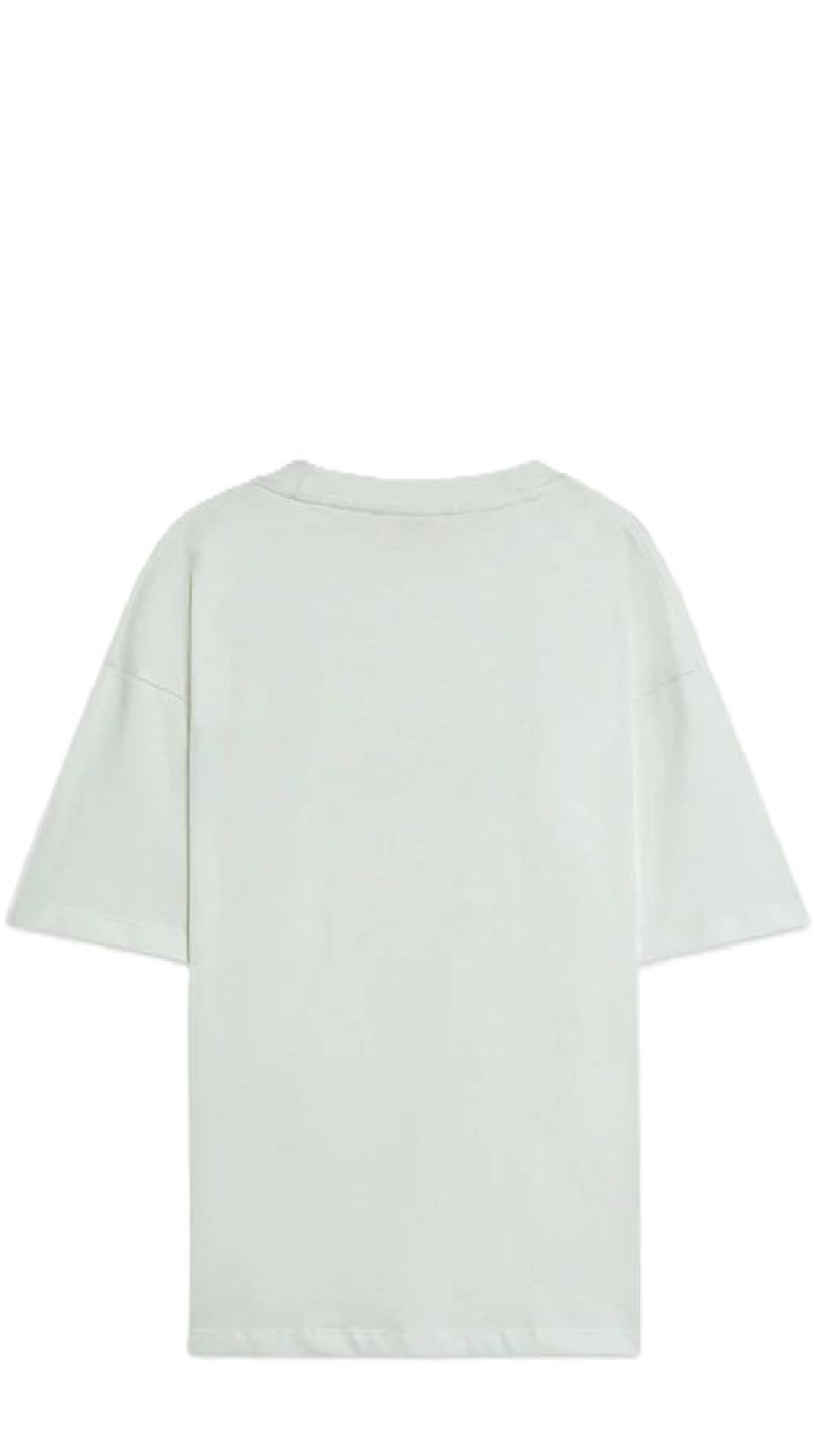 Camiseta holgada de algodón con estampado.